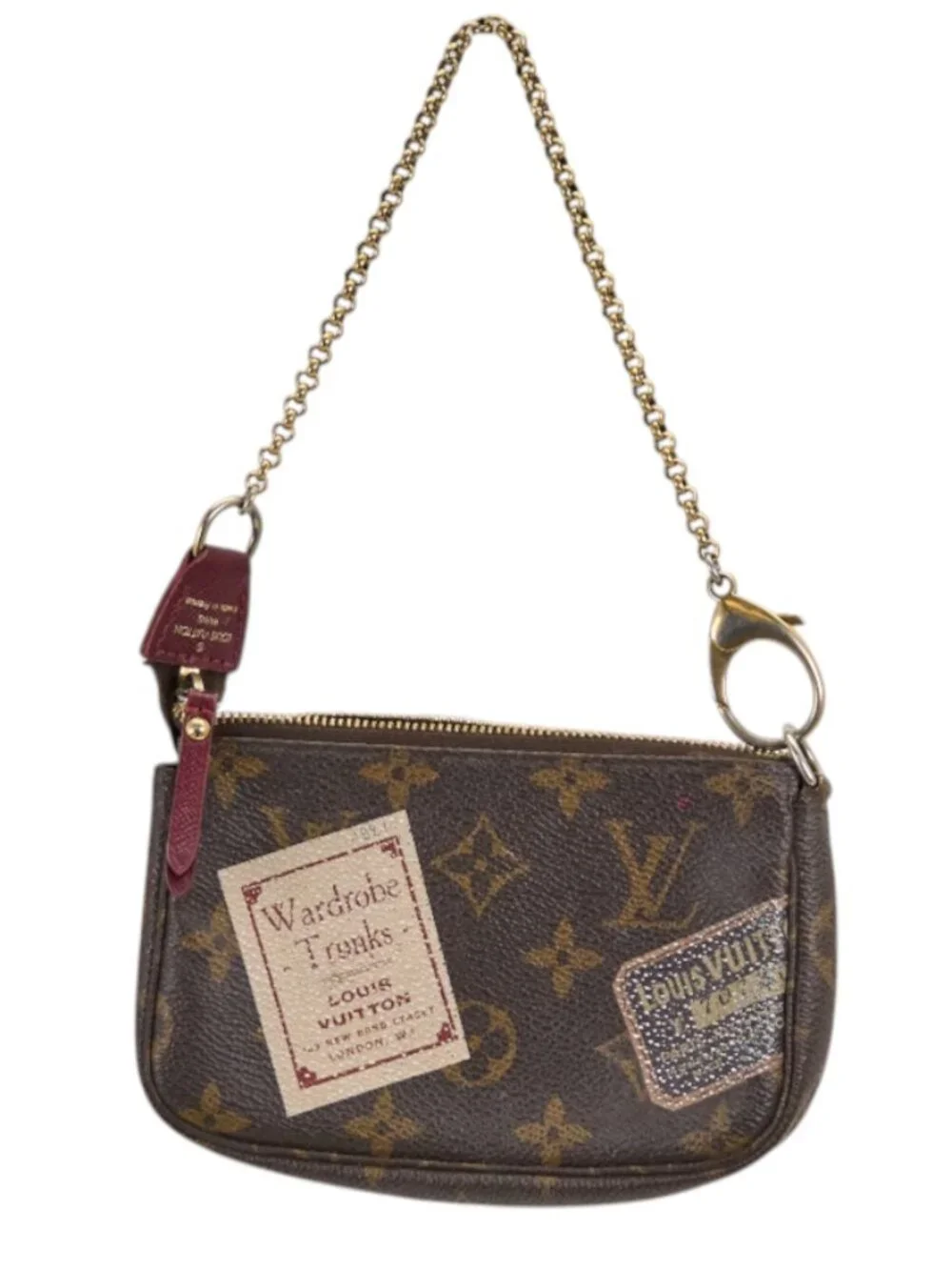 Louis Vuitton Mini Pochette Accessories Monogram Stamps